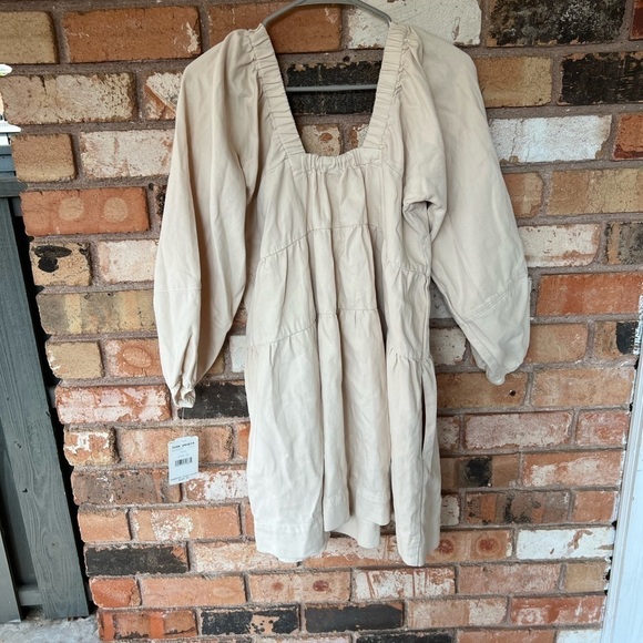 NWT Free People Lou babydoll dress with pockets - Picture 10 of 14